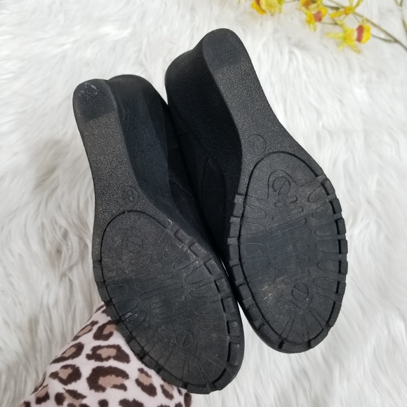 WHITE MOUNTAIN Black Suede Wedge Booties SIZE 8.5M, With Laces. - Picture 13 of 16